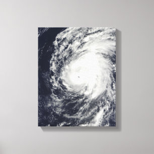 Hurrikan Neki westlich von Hawaii Leinwanddruck