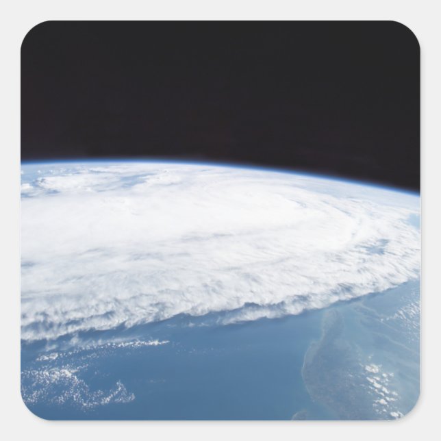 Hurrikan Ophelia Quadratischer Aufkleber (Vorderseite)