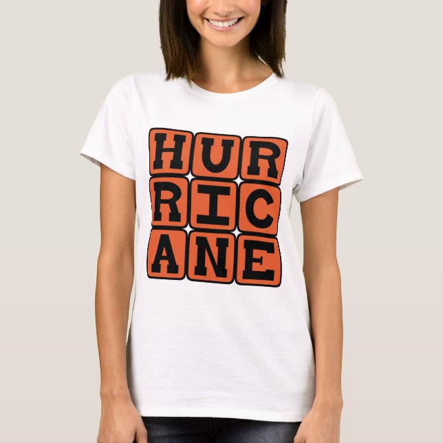 Hurrikan, Ozeansturm T-Shirt (Vorderseite)