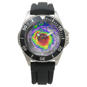 Hurrikan-Radar-Uhr Armbanduhr