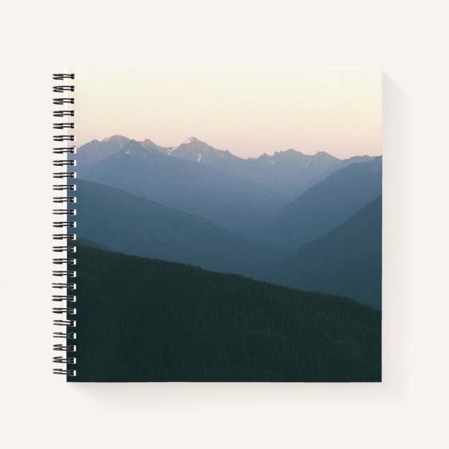 Hurrikan Ridge Notizbuch (Vorderseite)
