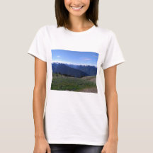 Hurrikan Ridge T - Shirt der Frauen