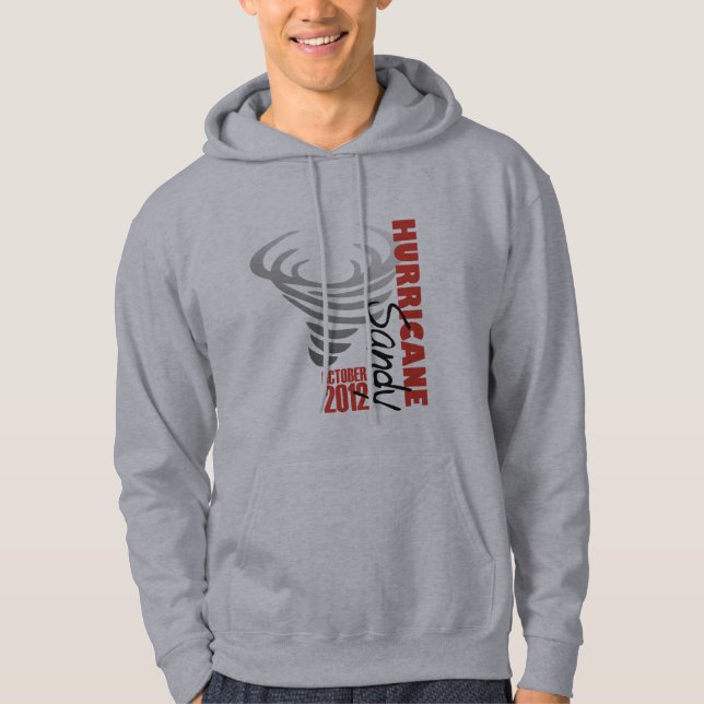Hurrikan Sandy 2012 Hoodie (Vorderseite)