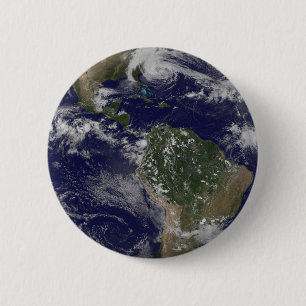 Hurrikan Sandy an der Ostküste der USA. 2 Button