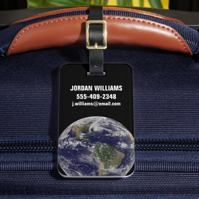 Hurrikan Sandy an der Ostküste der USA. 2 Gepäckanhänger (Vorderseite Insitu 2)