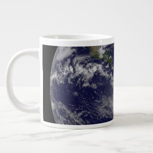 Hurrikan Sandy an der Ostküste der USA. 2 Jumbo-Tasse