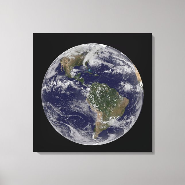 Hurrikan Sandy an der Ostküste der USA. 2 Leinwanddruck (Vorderseite)