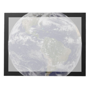 Hurrikan Sandy an der Ostküste der USA. 2 Notizblock