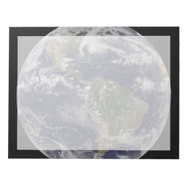 Hurrikan Sandy an der Ostküste der USA. 2 Notizblock (Vorderseite)