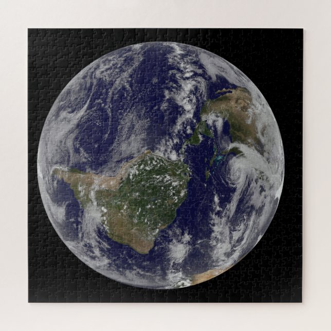 Hurrikan Sandy an der Ostküste der USA. 2 Puzzle (Horizontal)