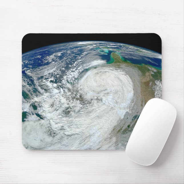 Hurrikan Sandy an der Ostküste der USA. 3 Mousepad (Mit Mouse)