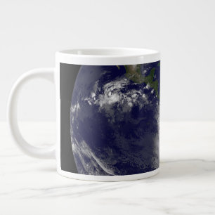 Hurrikan Sandy an der Ostküste der USA. Jumbo-Tasse