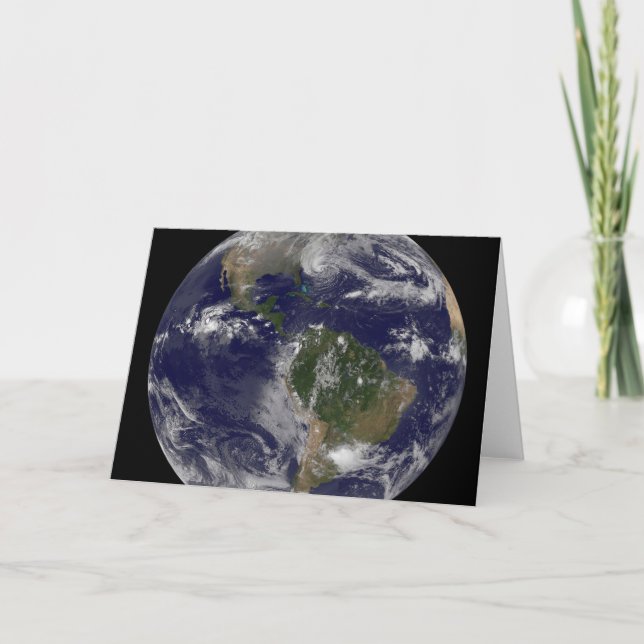 Hurrikan Sandy an der Ostküste der USA. Karte (Vorderseite)