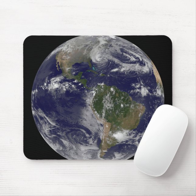 Hurrikan Sandy an der Ostküste der USA. Mousepad (Mit Mouse)