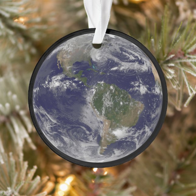 Hurrikan Sandy an der Ostküste der USA. Ornament (Baum)