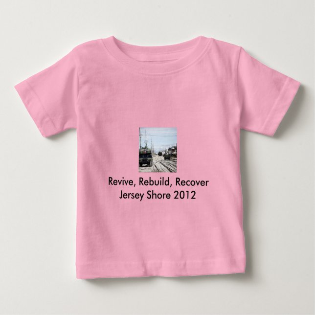Hurrikan Sandy Baby T-shirt (Vorderseite)