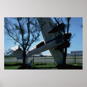 Hurrikan-Schäden, Kingston, Jamaika Poster