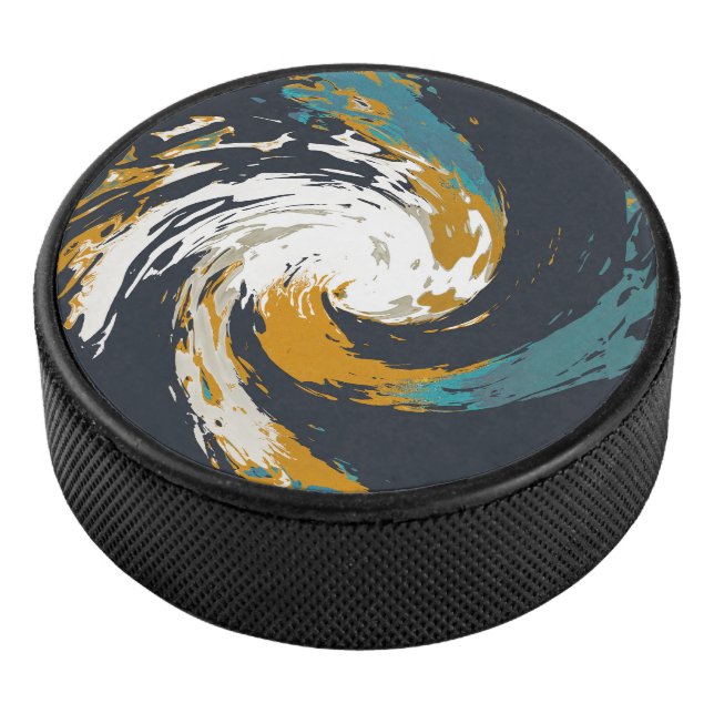 Hurrikan Twirl Eishockey Puck (3/4)