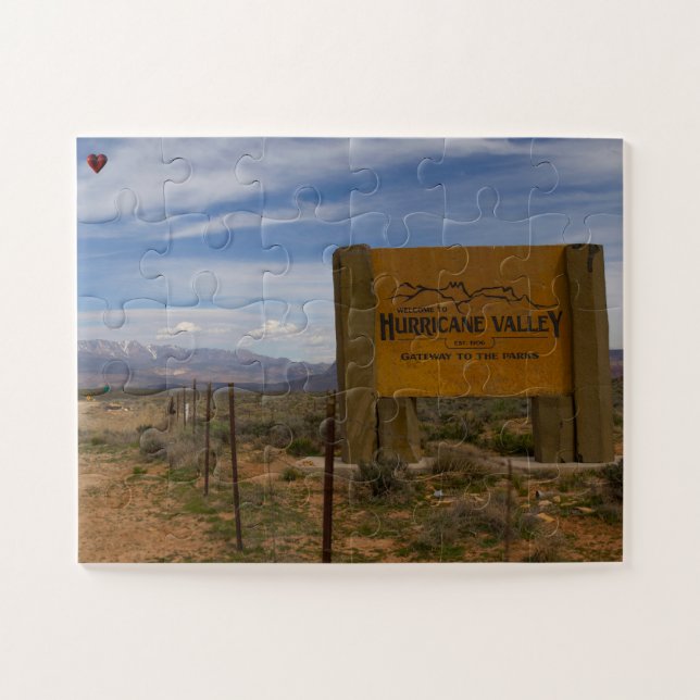 Hurrikan Valley Utah Puzzle (Horizontal)