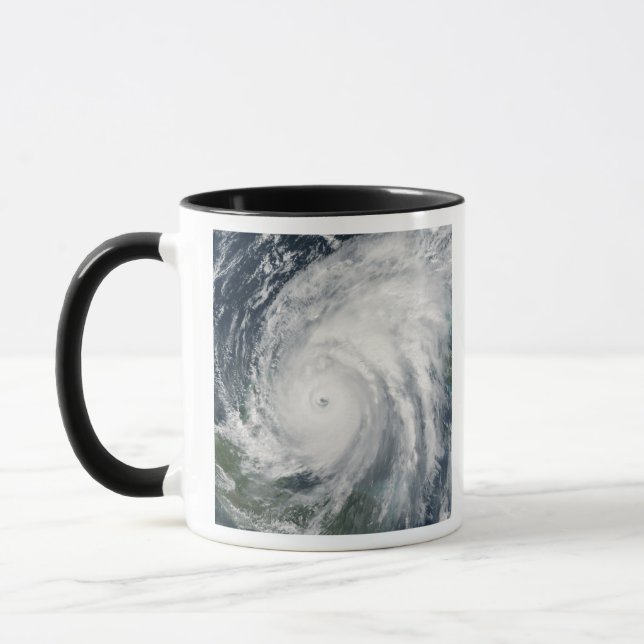 Hurrikan Wilma über Mexiko Tasse (Links)