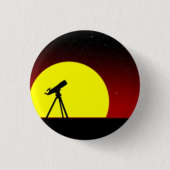 Hurry Sunset Button (Vorderseite)