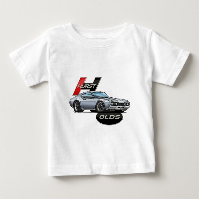 Hurst_68_Cutlass Baby T-shirt (Vorderseite)