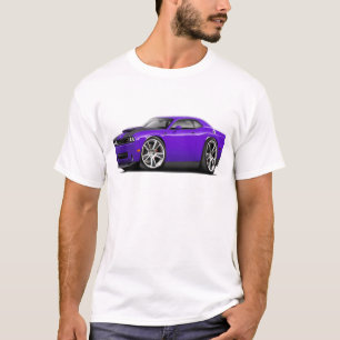 Hurst Herausforderer-lila Auto T-Shirt