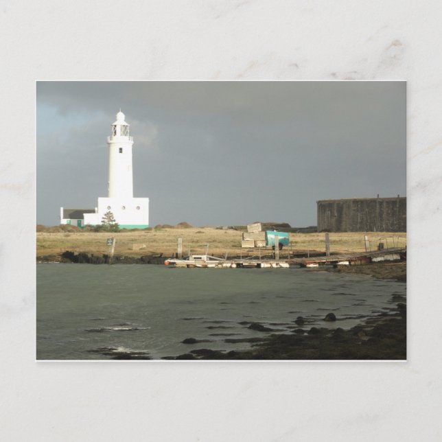 Hurst Lighthouse, Hampshire Postkarte (Vorderseite)