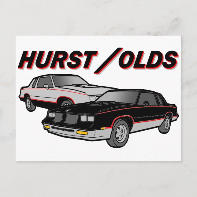 Hurst/Olds Postkarte (Vorderseite)