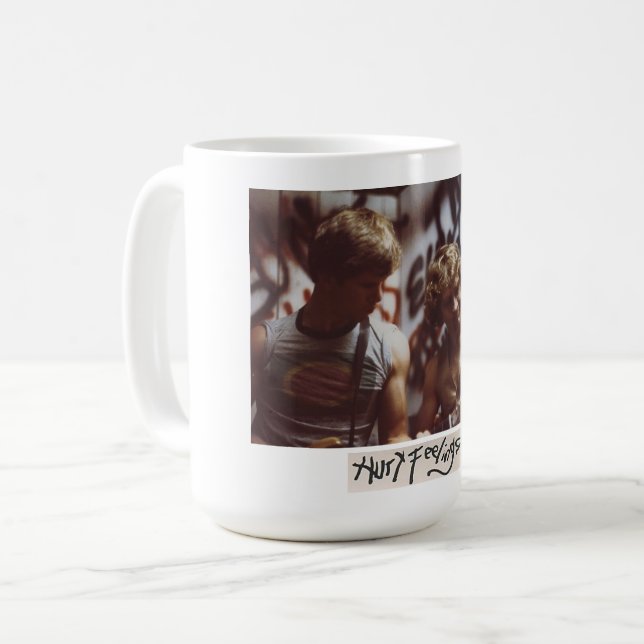 Hurt Feelings classic mug Kaffeetasse (Vorderseite Links)