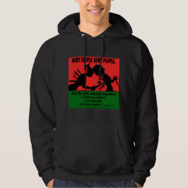 Hurt People Hurt People RGB Blk Hoodie