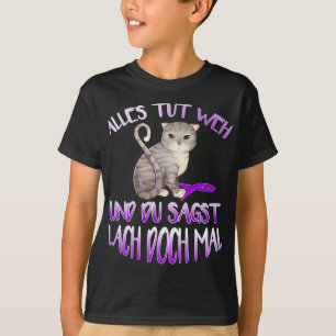 Hurt und Sie sagen lachen Familie Fibromyalgia Awa T-Shirt