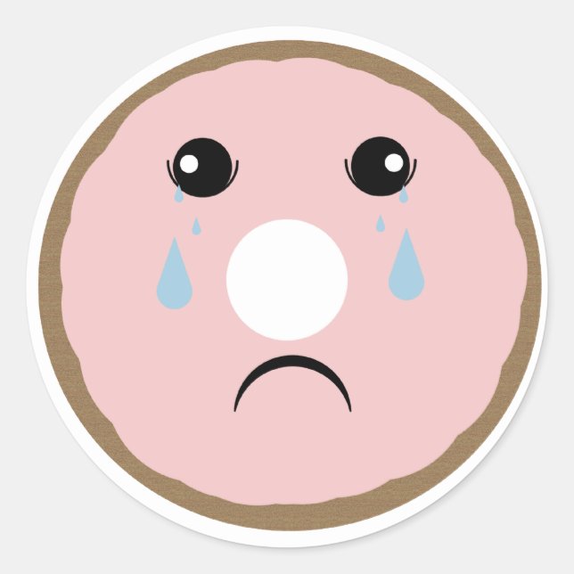 Hurts Donut Version 1 Sticker (Vorderseite)
