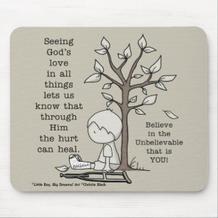 Hurts können heilen mousepad