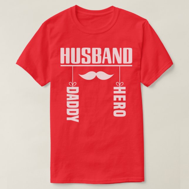 Hus Daddy Hero T-Shirt (Design vorne)