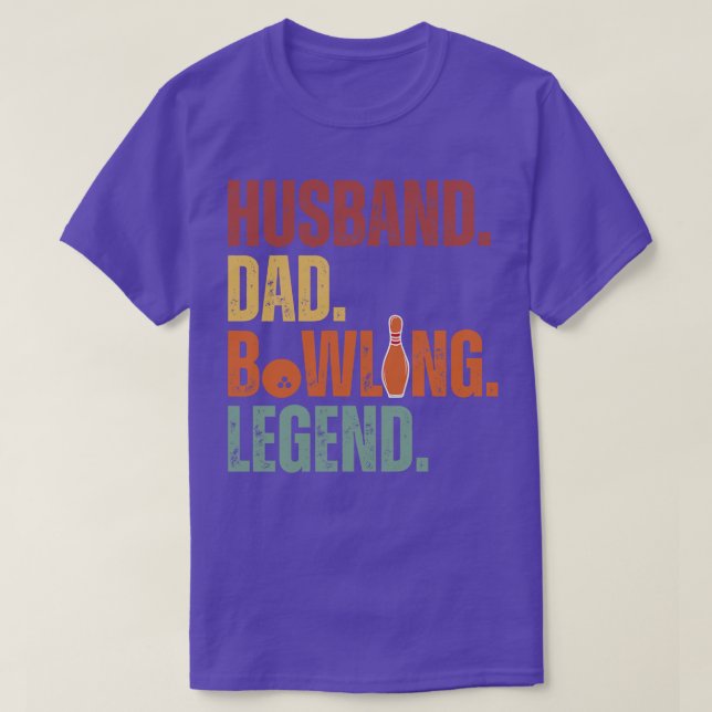 Hus Vater Bowling12 T-Shirt (Design vorne)