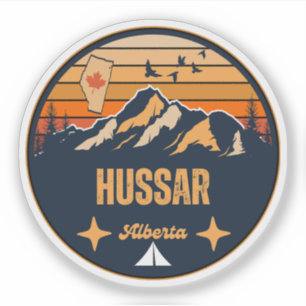 Husar, Alberta Aufkleber