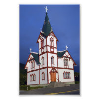 Husavik Lutheran Church, Island.