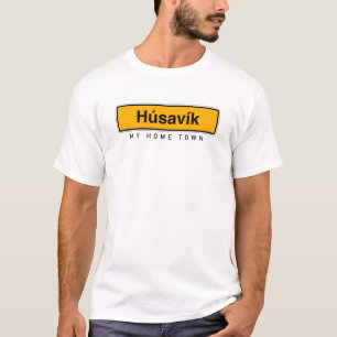 Husavik meine Zuhause Island das beste Lied  T-Shirt