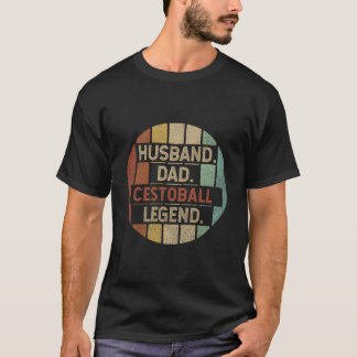 Husband Dad Cestoball Legend T-Shirt