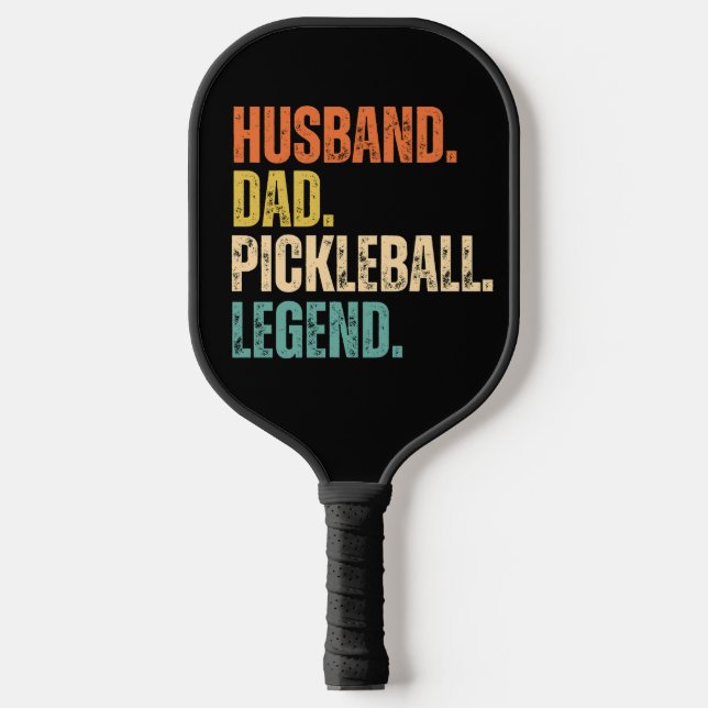 Husband Dad Pickleball Legend Pickleball Schläger (Vorderseite)
