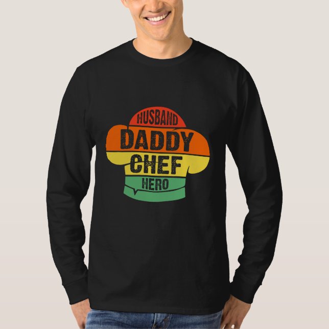 Husband Daddy Koch Hero T Shirt (Vorderseite)