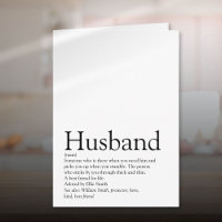 Husband Definition Quote Spaß modern