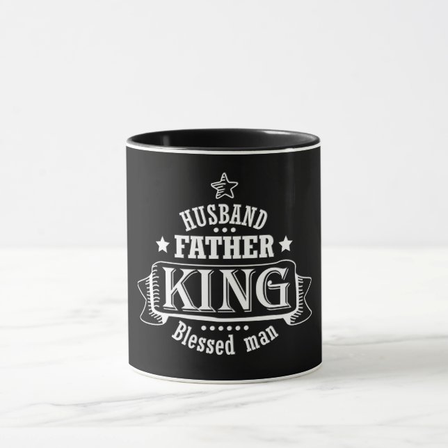 Husband Father King Tasse (Zentrum)