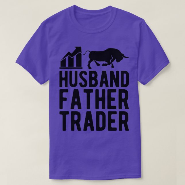Husband Father Trader T-Shirt (Design vorne)