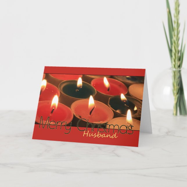 Husband Frohe Weihnachten (Vorderseite)