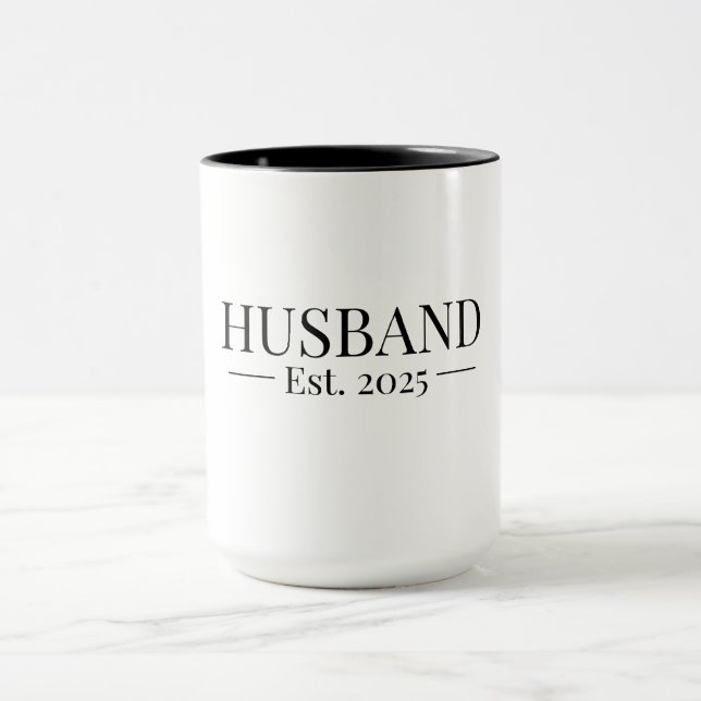 Husband gegründet 2025 tasse (Zentrum)