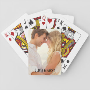 Husband-Geschenk Benutzerdefiniertes Foto Spielkarten
