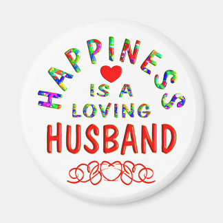 Husband Happy Magnet