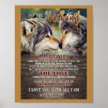 Husband Lovers | To My Husband I Loved You Poster<br><div class="desc">Husband Lovers | To My Husband Never Forget That I Love You Love,  Your Wife</div>